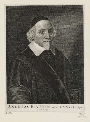 Bildnis Andreas Rivetus