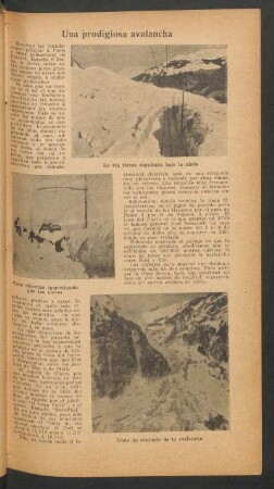 Una prodigiosa avalancha