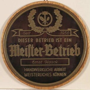 MEDAILLE DER HANDWERKSKAMMER