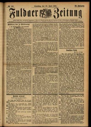 Ausgabe vom Samstag, den 10. Juni 1893.