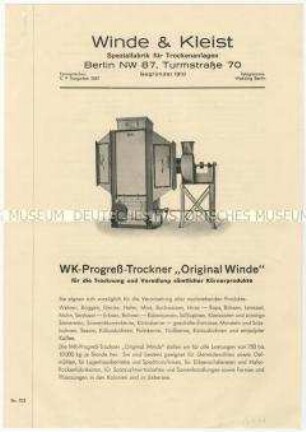 Progreß-Trockner