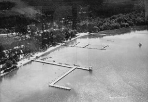 Freibad in Arendsee (Altmark) : Blickrichtung Südosten