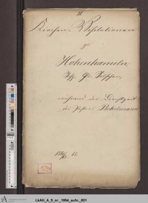 Hohenhameln: Visitationsakten