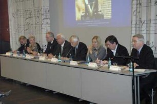 Podiumsdiskussion im Vortragssaal