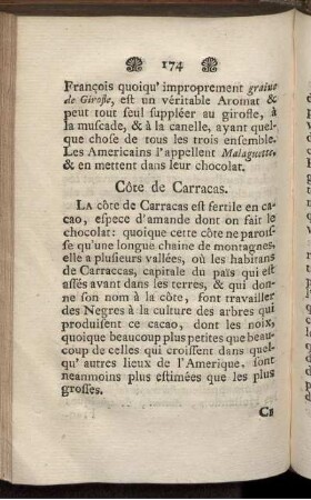 Côte de Carracas.