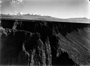 Schotterebene : Blick auf eine Schotterebene im La Paz-Tal