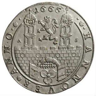Münze, Taler, 1666