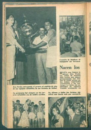 Nacen los campeonatos infantiles "Evita"