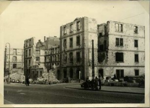 Karlskaserne im Oktober 1950