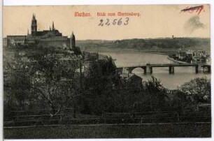 Meißen. Blick vom Martinsberg