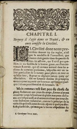 Chapitre I. / I. Capitel. - Chapitre V. / Capitel. V.