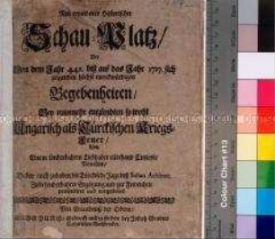 Historische Chronik der Türkenkriege