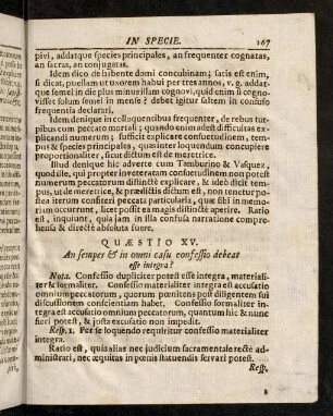 167-177, Quaestio XV - XXI