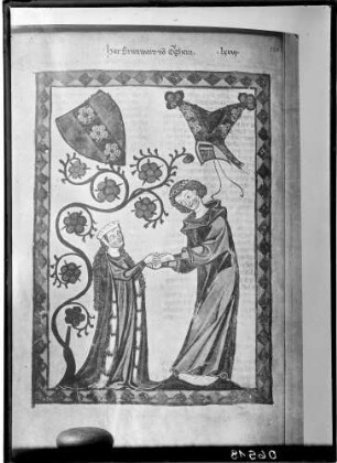 Heidelberg Manesse Handschrift Zeichnung