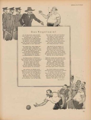 "Das Kegelspiel"