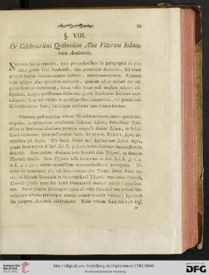 §. VIII. De Celebrioribus Quibusdam Aliis Veterum Iudaeorum Academiis