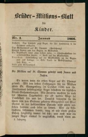 1-24, Januar 1866 (Nr. 1)