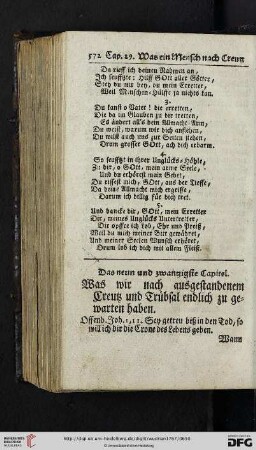 Das neun und zwantzigste Capitel