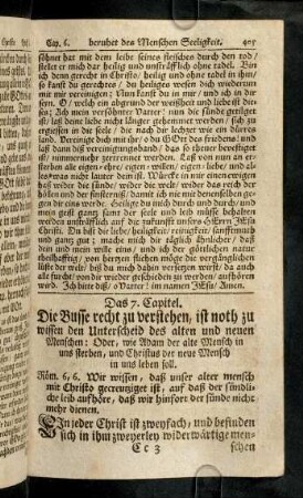 405-424, Das 7. - 8. Capitel