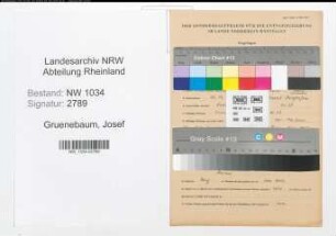 Entnazifizierung Josef Groenebaum , geb. 20.12.1910 (Leutnant)