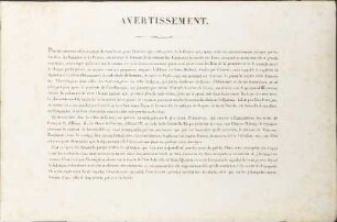 Avertissement.