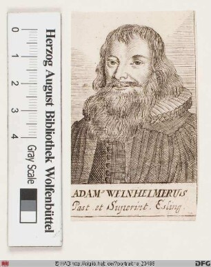 Bildnis Adam Weinheimer