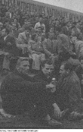 Dresden, Rudolf-Harbig-Stadion, Stadion-Einweihung, 18. September 1951