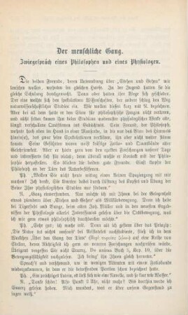 508-522 Der menschliche Gang : Zwiegespräch eines Philosophen und eines Physiologen