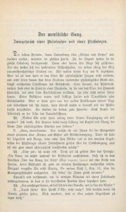 508-522 Der menschliche Gang : Zwiegespräch eines Philosophen und eines Physiologen