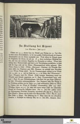 In Stellung bei Ripont