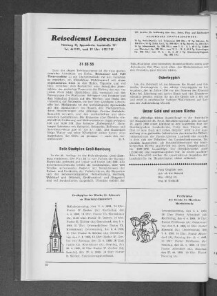 Unser Geld und unsere Kirche