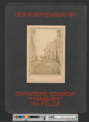 Eingang zur Emilsburg : Stützpunkt in der Stellung des Inf.Regts. "Hamburg"