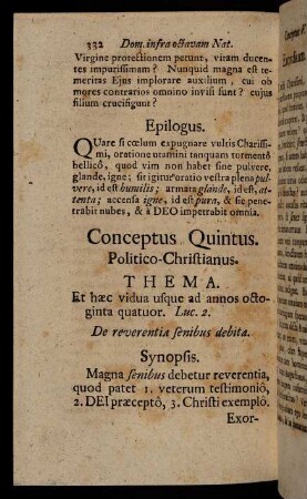 332-341, Conceptus Quintus Politico-Christianus.
