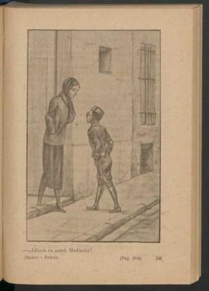 - ¿Adónde va usted, Madrecita? - [Ilustración]