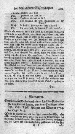 Empfindsame Reisen durch einen Theil der Niederlande. T.1.
