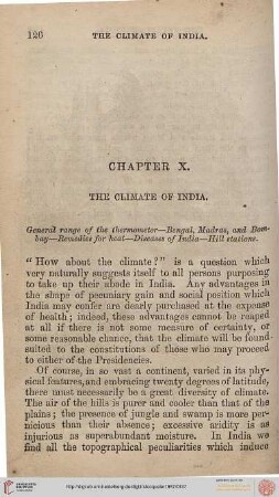 Chapter X: The Climate of India
