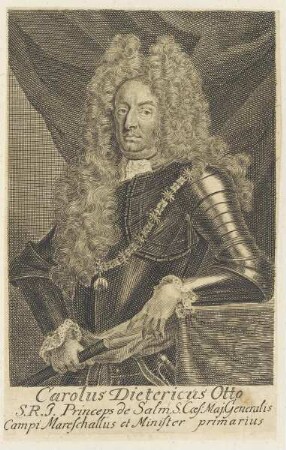 Bildnis des Carolus Dietericus Otto de Salm