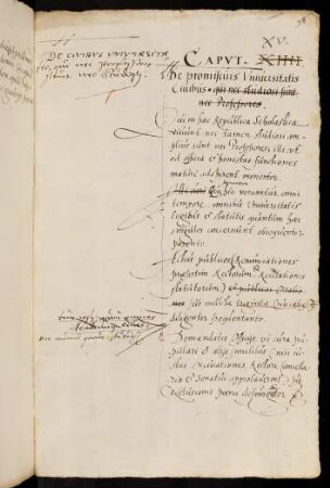 XV. De civibus universitatis, qui nec Professores sunt nec studiosii.