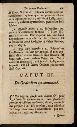 41-71, Caput III