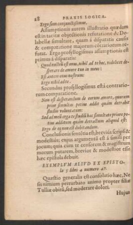 Exemplum Aliud Ex Epistola 5 libri 4 numero 47.
