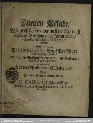 Türcken-Gefahr