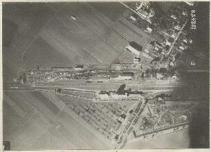 Bahnhof Neuburg (mit Einzeichnungen) (1200 m)