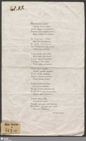 Gaudeamus igitur : [Parodie]