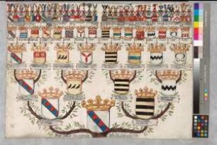 Proband: Delwig, Ros[i]er Gottfried von; Vater: Delwig, Arnd Jürgen von; Mutter: Palandt, Maria Elisabeth von: Deutscher Orden