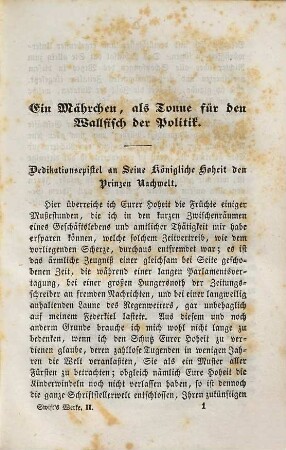 Swift's humoristische Werke : Vollständig in drei Bänden, 2. Das Mährchen als Tonne. Aphorismen. Gedichte. Biographie