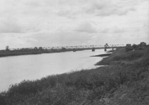 Eisenbahnbrücke über die Ems bei Weener