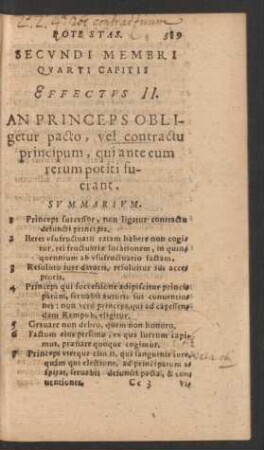 Secundi Membri Quarti Capitis Effectus II.