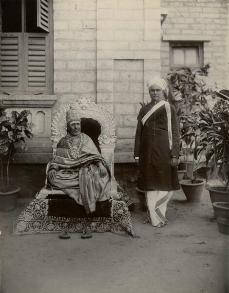 Der jetzige Sankaracarya Jagadguru von Sringeri.