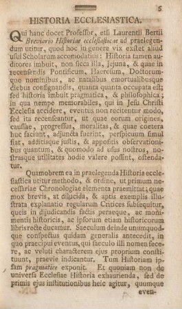 Historia ecclesiastica.