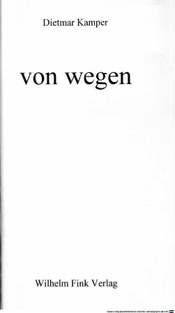 Von wegen